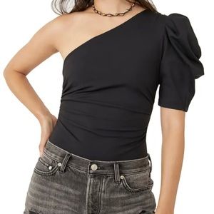 Free people one shoulder body suit
